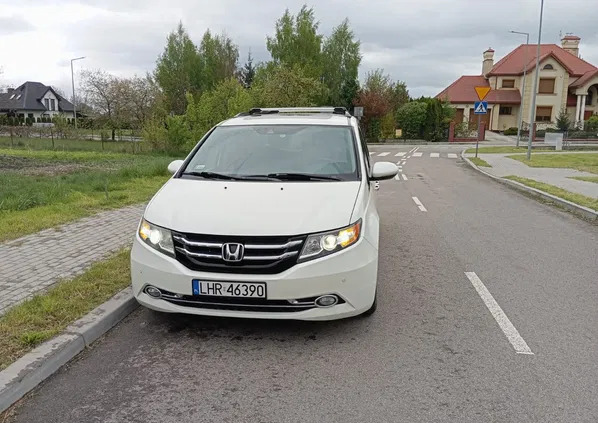 samochody osobowe Honda Odyssey cena 92500 przebieg: 187000, rok produkcji 2015 z Hrubieszów